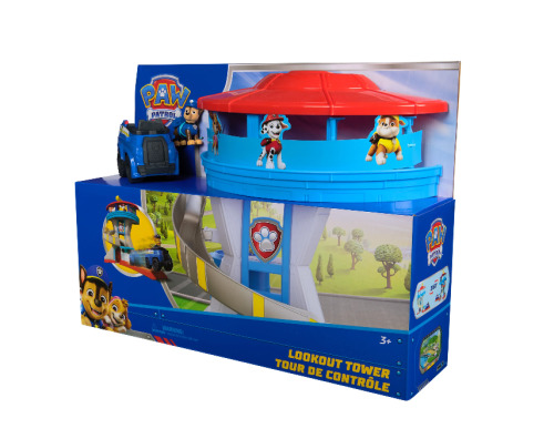 PATRULA CATELUSILOR SET TURN DE OBSERVATIE CU VEHICUL SI FIGURINA CHASE, 6073765