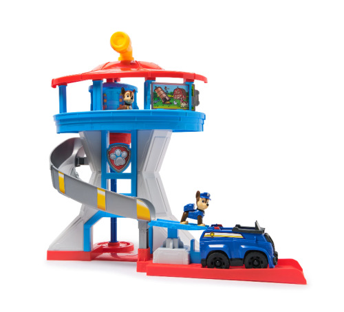 PATRULA CATELUSILOR SET TURN DE OBSERVATIE CU VEHICUL SI FIGURINA CHASE, 6073765