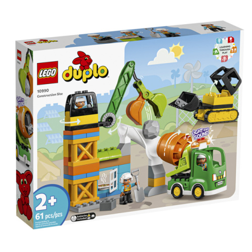 Конструктор LEGO DUPLO Строительная площадка 10990