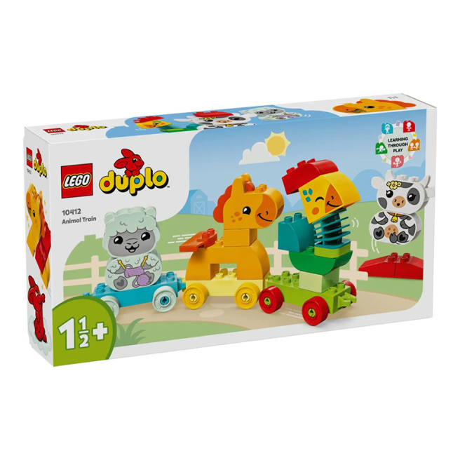 Конструктор LEGO Duplo Поезд с животными 10412