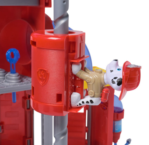 PATRULA CATELUSILOR STATIE DE POMPIERI INTERACTIVA CU ACCESORII SI FIGURINA MARSHALL, 6073760