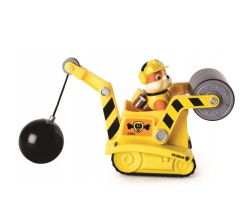 PATRULA CATELUSILOR RUBBLE SI ECHIPA VEHICUL BULDOZER MULTIFUNCTIONAL 2 IN 1, 6073297