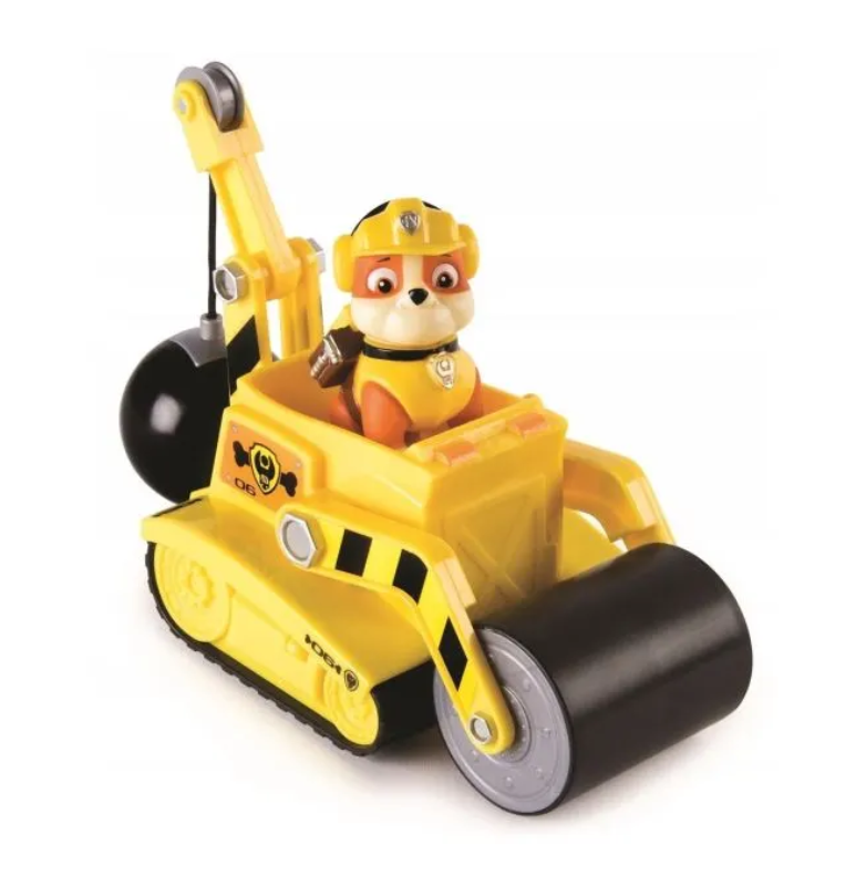 PATRULA CATELUSILOR RUBBLE SI ECHIPA VEHICUL BULDOZER MULTIFUNCTIONAL 2 IN 1, 6073297