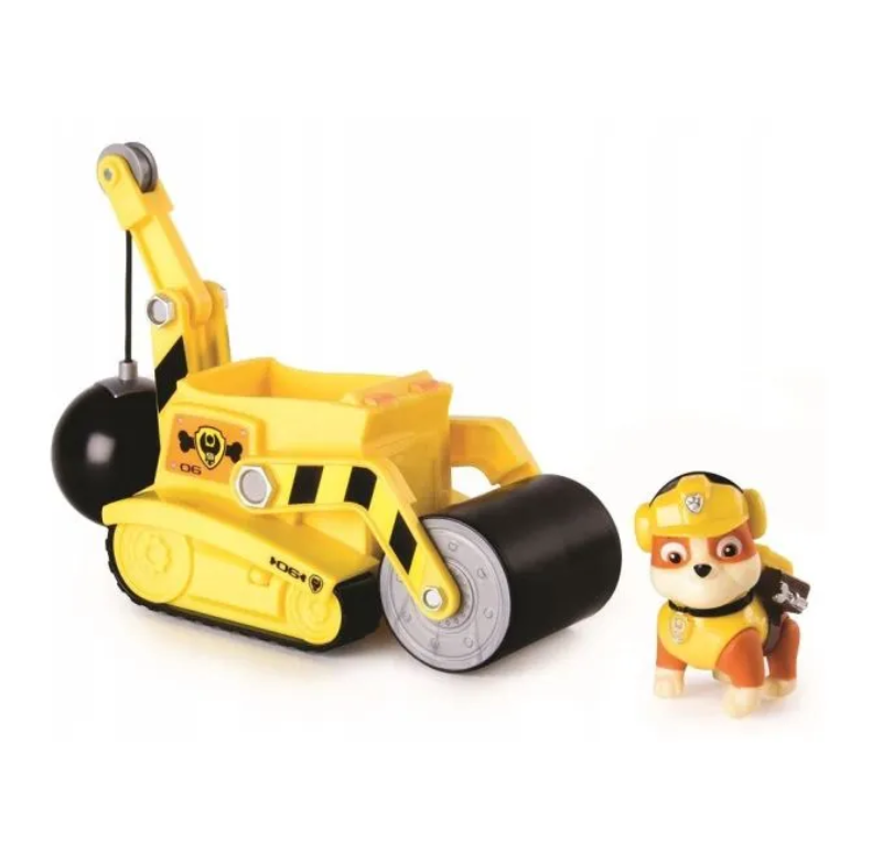 PATRULA CATELUSILOR RUBBLE SI ECHIPA VEHICUL BULDOZER MULTIFUNCTIONAL 2 IN 1, 6073297