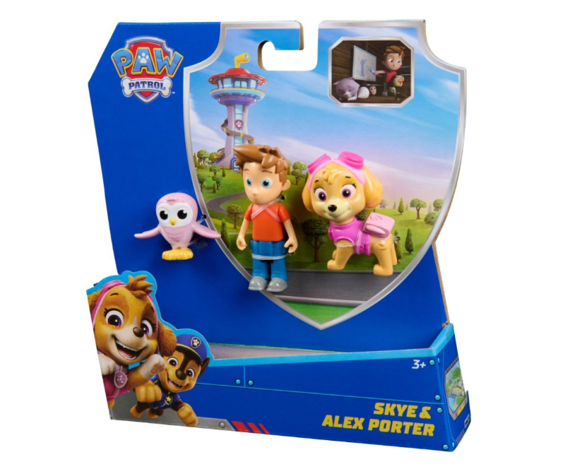 PATRULA CATELUSILOR SET 3 FIGURINE SKYE SI ALEX PORTER, 6072983_20151993