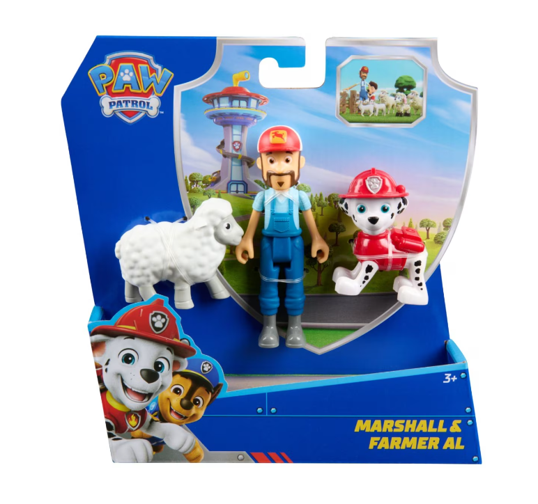 PATRULA CATELUSILOR SET 3 FIGURINE MARSHALL SI FERMIERUL AL, 6072983_20151991