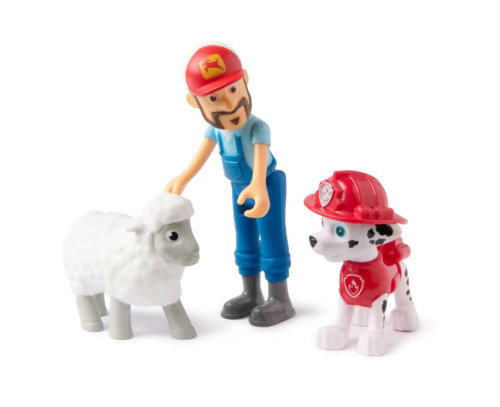 PATRULA CATELUSILOR SET 3 FIGURINE MARSHALL SI FERMIERUL AL, 6072983_20151991