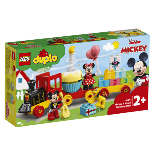 Конструктор LEGO DUPLO Праздничный поезд Микки и Минни 10941