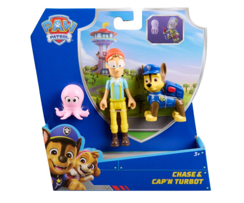 PATRULA CATELUSILOR SET 3 FIGURINE CHASE SI CAPITANUL TURBOT, 6072983_20151990