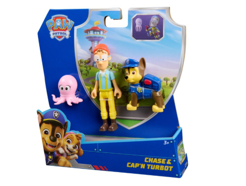 PATRULA CATELUSILOR SET 3 FIGURINE CHASE SI CAPITANUL TURBOT, 6072983_20151990