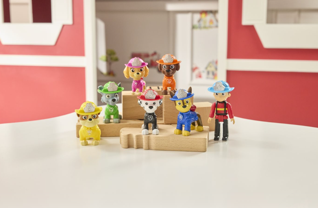 PATRULA CATELUSILOR FIRE RESCUE SET 7 FIGURINE, 6072961