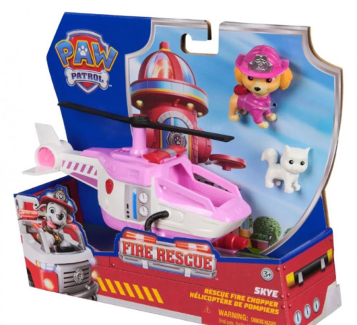 PATRULA CATELUSILOR VEHICUL DE SALVARE MASINA DE POMPIERI SI FIGURINA SKYE, 6072699_20151505