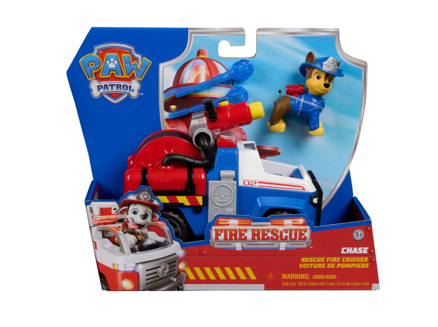 PATRULA CATELUSILOR VEHICUL DE SALVARE MASINA DE POMPIERI SI FIGURINA CHASE, 6072699_20151503