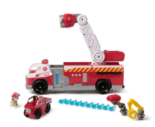 PATRULA CATELUSILOR MASINA DE POMPIERI CU LUMINI SI SUNETE, 6072600