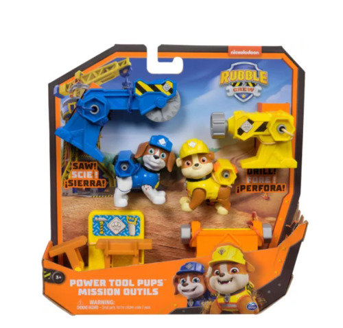 PATRULA CATELUSILOR RUBBLE SI ECHIPA CU UNELTE DE PUTERE IN MISIUNE, 6071661