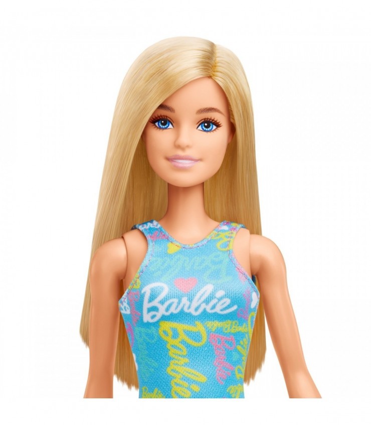 Кукла Барби блондинка в голубом платье, MTGBK92_HGM59