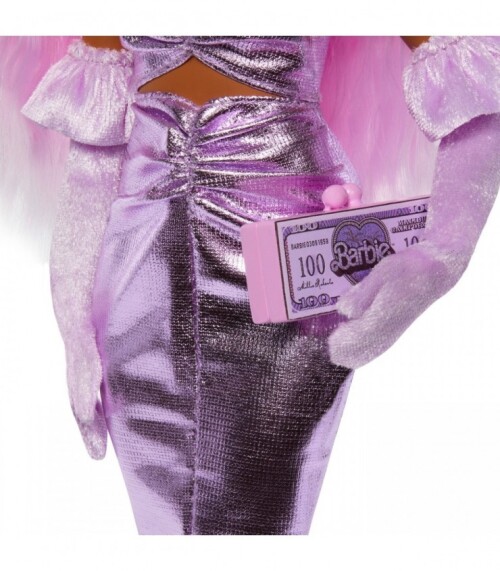 Кукла Барби в стиле «Делюкс» с фиолетовыми волосам, MTHYV25