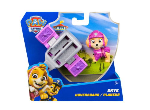 PATRULA CATELUSILOR ACTION PUPS SET VEHICUL DE SALVARE HOVERBOARD SI FIGURINA SKYE 5 CM, 6071503_20149607