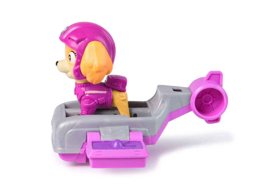 PATRULA CATELUSILOR ACTION PUPS SET VEHICUL DE SALVARE HOVERBOARD SI FIGURINA SKYE 5 CM, 6071503_20149607