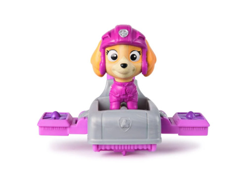 PATRULA CATELUSILOR ACTION PUPS SET VEHICUL DE SALVARE HOVERBOARD SI FIGURINA SKYE 5 CM, 6071503_20149607