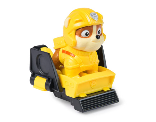 PATRULA CATELUSILOR ACTION PUPS SET VEHICUL DE SALVARE HOVERBOARD SI FIGURINA RUBBLE 5 CM, 6071503_20149606