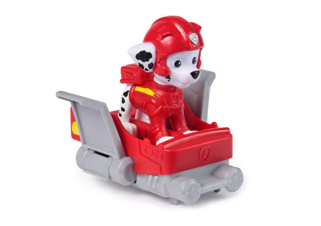 PATRULA CATELUSILOR ACTION PUPS SET VEHICUL DE SALVARE HOVERBOARD SI FIGURINA MARSHALL 5 CM, 6071503_20149605
