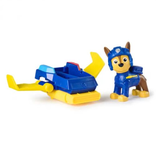 PATRULA CATELUSILOR ACTION PUPS SET VEHICUL DE SALVARE HOVERBOARD SI FIGURINA CHASE 5 CM, 6071503_20149604