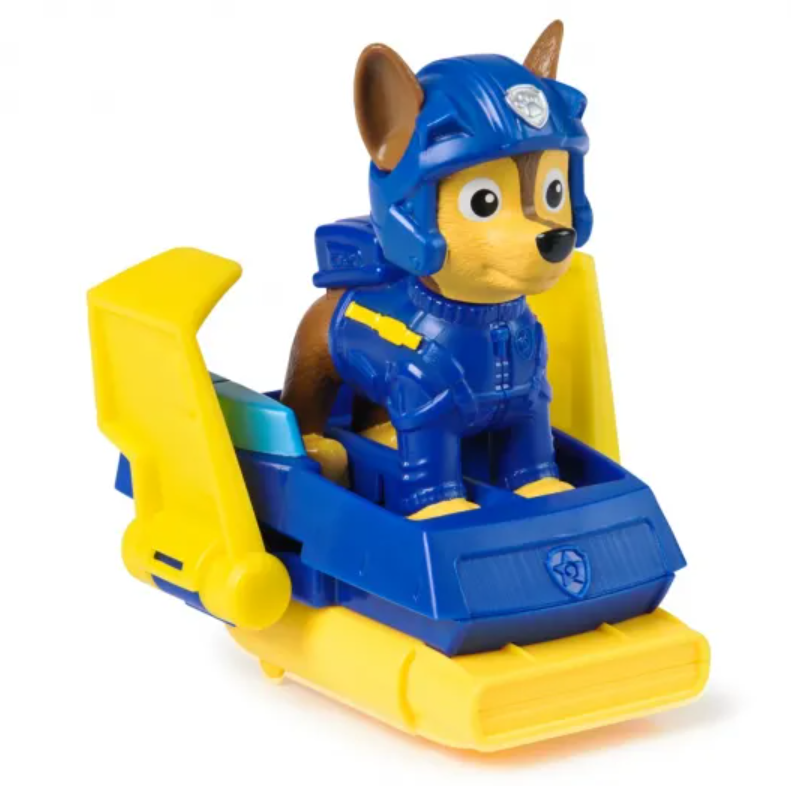 PATRULA CATELUSILOR ACTION PUPS SET VEHICUL DE SALVARE HOVERBOARD SI FIGURINA CHASE 5 CM, 6071503_20149604