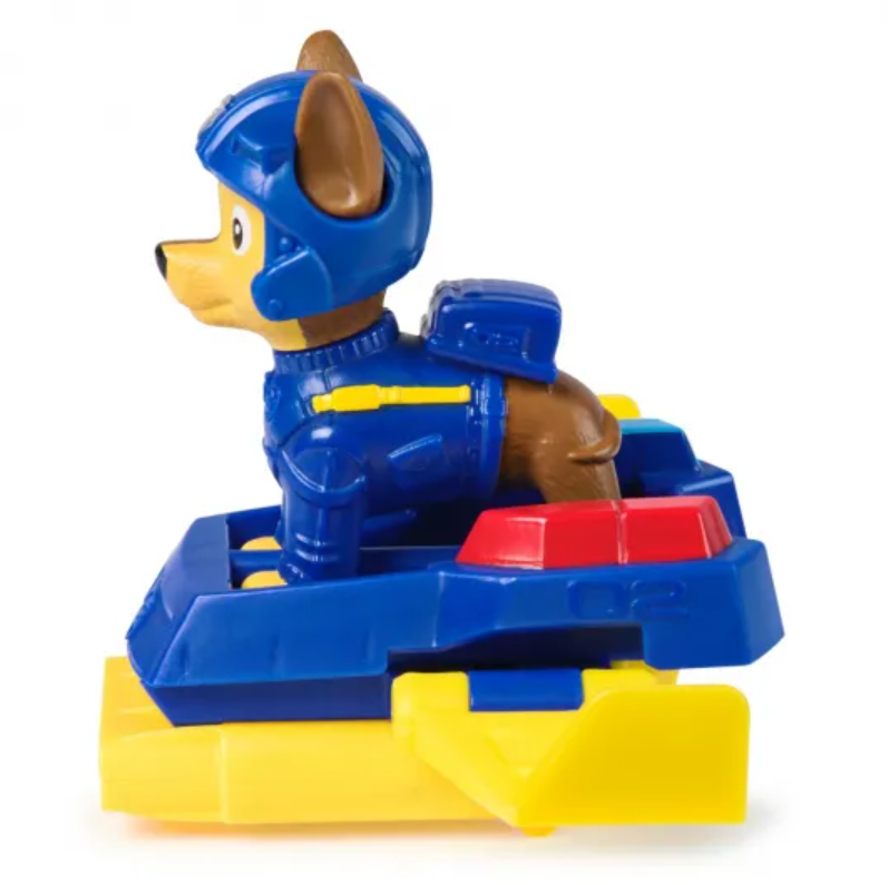 PATRULA CATELUSILOR ACTION PUPS SET VEHICUL DE SALVARE HOVERBOARD SI FIGURINA CHASE 5 CM, 6071503_20149604