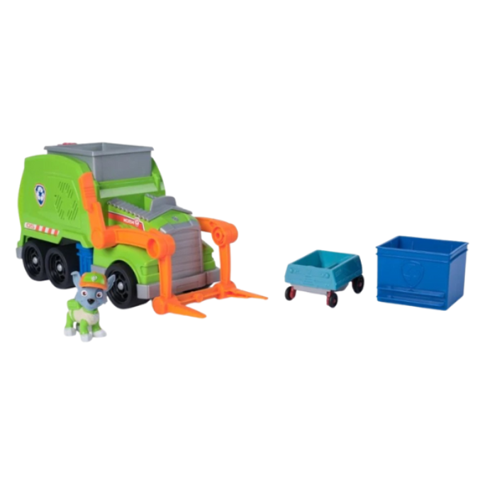 PATRULA CATELUSILOR ROCKY SI CAMIONUL DE RECICLARE CRUSH N ROLL, 6071248