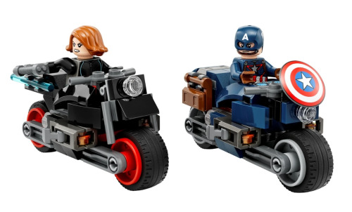 Конструктор Lego Marvel: Black Widow & Captain America Motorcycles 76260