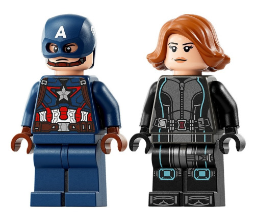 Конструктор Lego Marvel: Black Widow & Captain America Motorcycles 76260