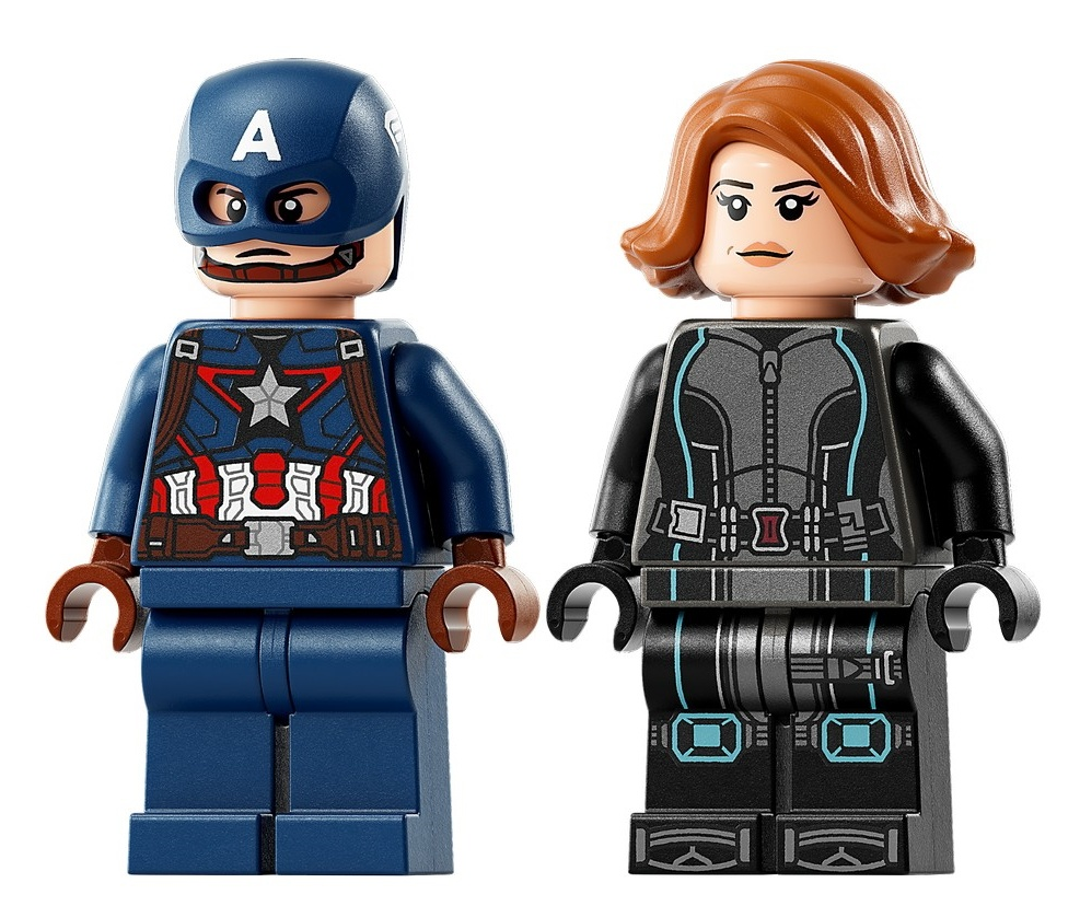 Конструктор Lego Marvel: Black Widow & Captain America Motorcycles 76260