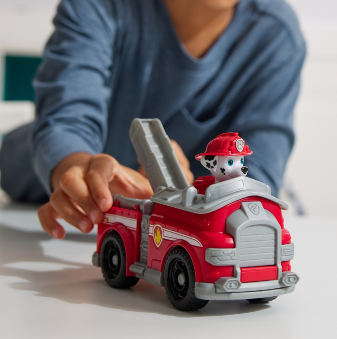 PATRULA CATELUSILOR SET VEHICUL DE BAZA MASINA DE POMPIERI SI FIGURINA MARSHALL, 6071153_20148929