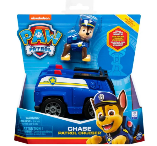 PATRULA CATELUSILOR SET VEHICUL DE BAZA PATROL CRUISER SI FIGURINA CHASE, 6071153_20148928