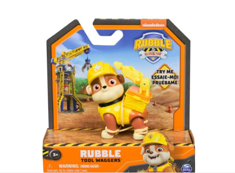 PATRULA CATELUSILOR RUBBLE AND CREW FIGURINA RUBBLE 5CM, 6070795_20148305