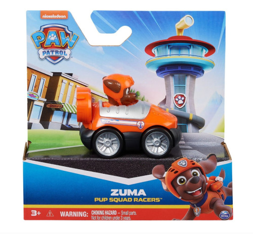 PATRULA CATELUSILOR PUP SQUAD RACERS VEHICUL CU FIGURINA ZUMA, 6070433_20148850