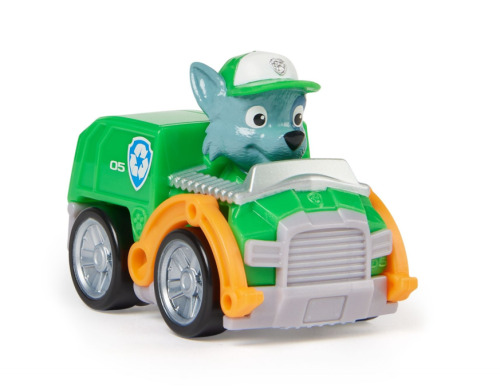 PATRULA CATELUSILOR PUP SQUAD RACERS VEHICUL CU FIGURINA ROCKY, 6070433_20148849