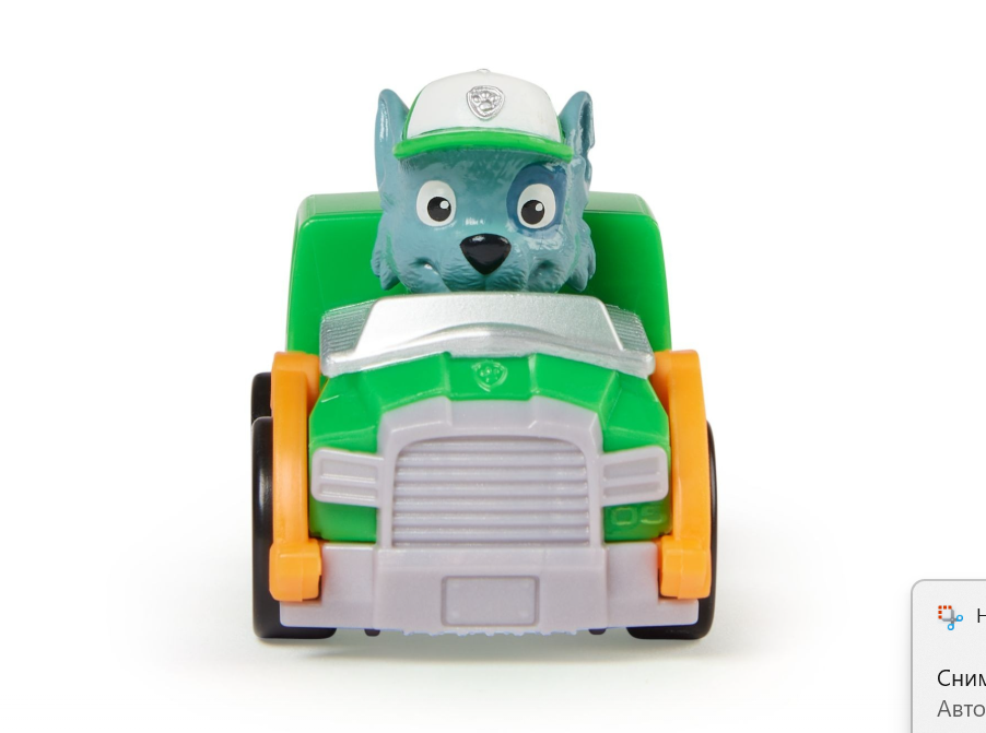 Щенячий патруль Гоночная команда щенков автомобиль с фигуркой Рокки, 6070433_20148849