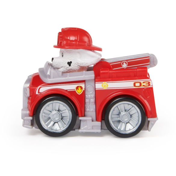 PATRULA CATELUSILOR PUP SQUAD RACERS VEHICUL CU FIGURINA MARSHALL, 6070433_20147941