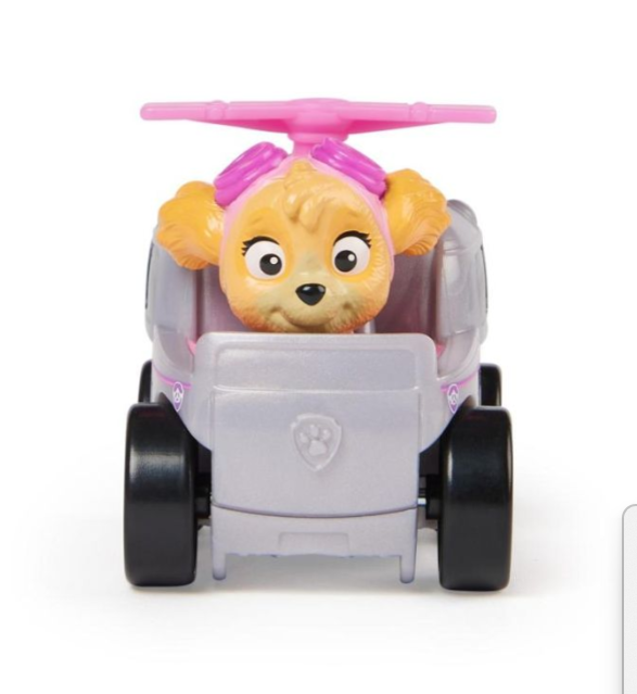 PATRULA CATELUSILOR PUP SQUAD MASINUTA METALICA SCARA 1:55, 6070242