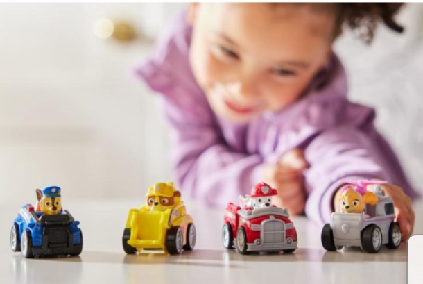 PATRULA CATELUSILOR PUP SQUAD MASINUTA METALICA SCARA 1:55, 6070242