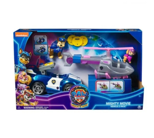 Щенячий патруль съемочная площадка набор 2 машинки, 6068153