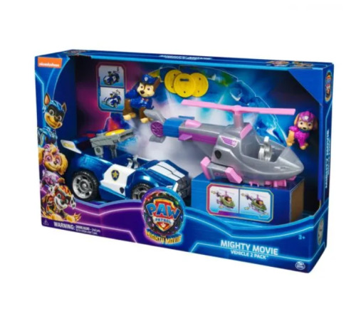 Щенячий патруль съемочная площадка набор 2 машинки, 6068153