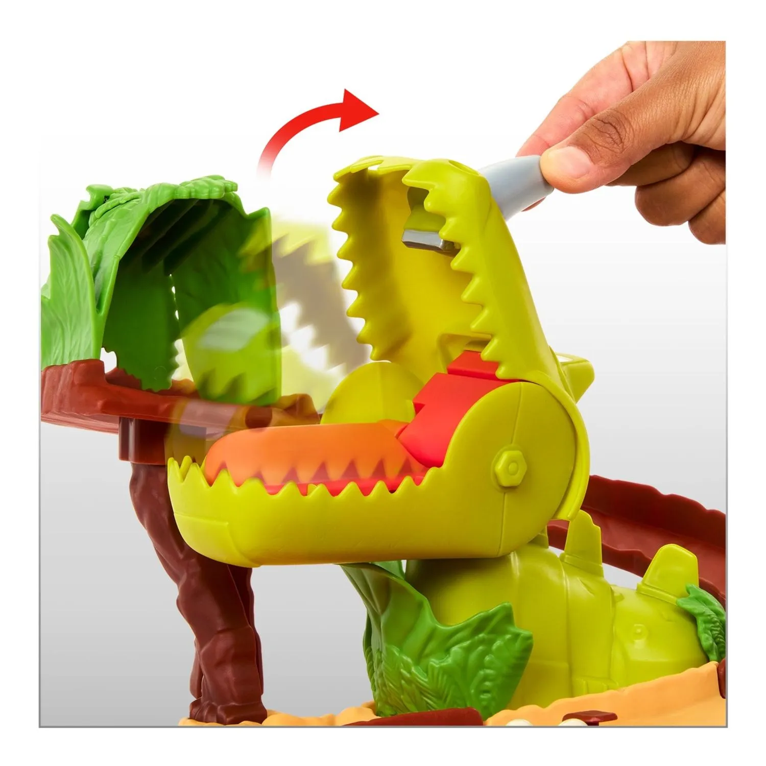 CARS SET DE JOACA DINO SI MASINUTA CAVE FULGER MCQUEEN, MTHMD74