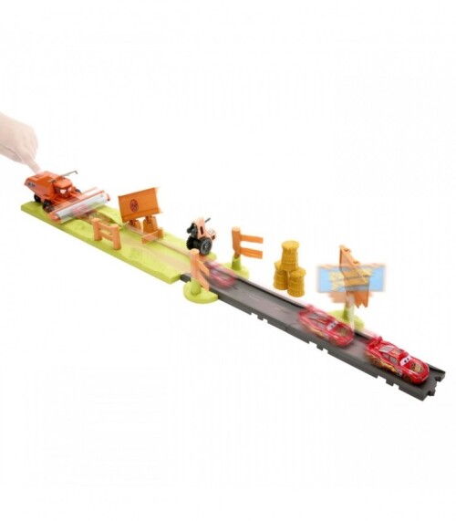 CARS SET DE JOACA PISTA DE ACROBATII FRANK ESCAPE SI STUNT RACE,  MTHRX48