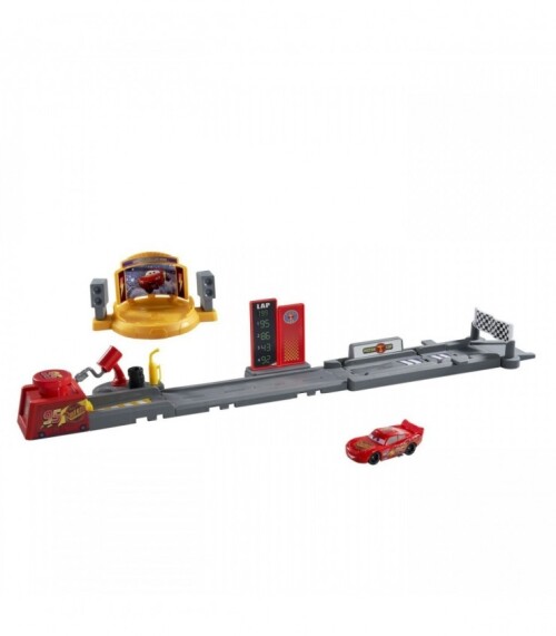 CARS SET DE JOACA PISTA DE LANSARE SI MASINUTA FULGER MCQUEEN, MTJDJ02