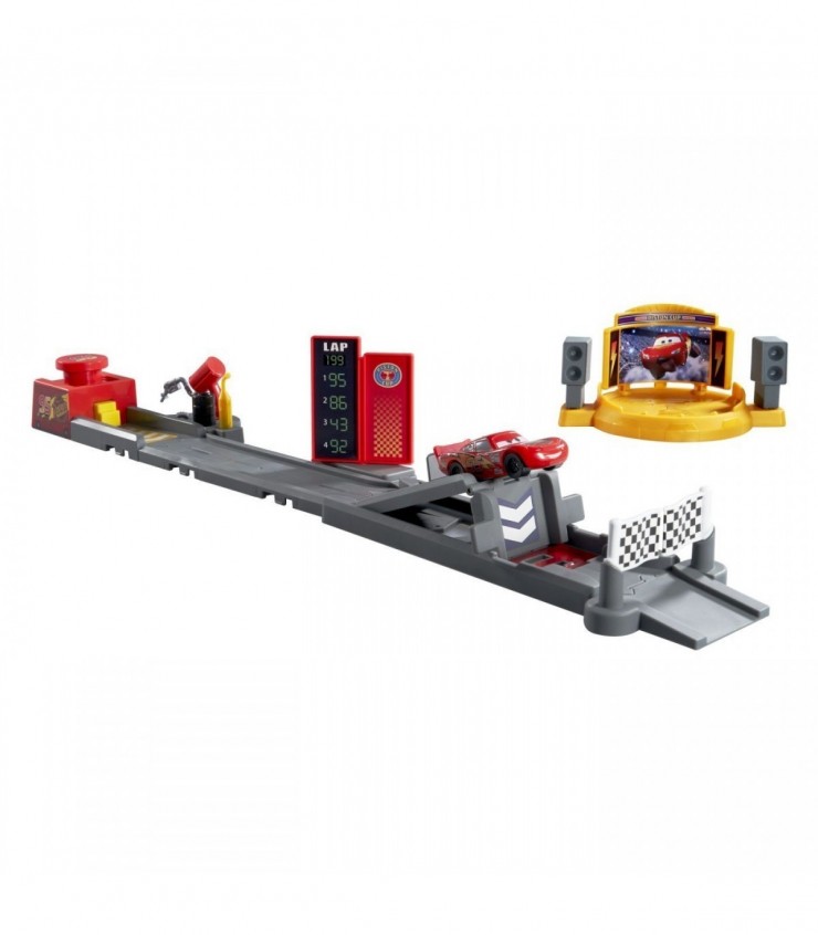CARS SET DE JOACA PISTA DE LANSARE SI MASINUTA FULGER MCQUEEN, MTJDJ02