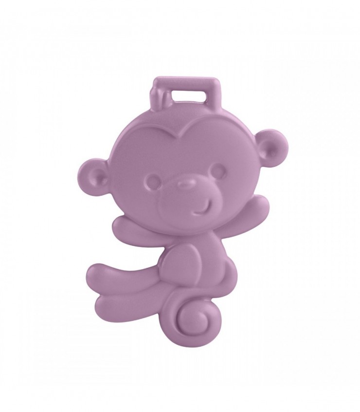 Прорезыватель для зубов для малышей: фиолетовая обезьянка, MTJFJ95_JFJ96
