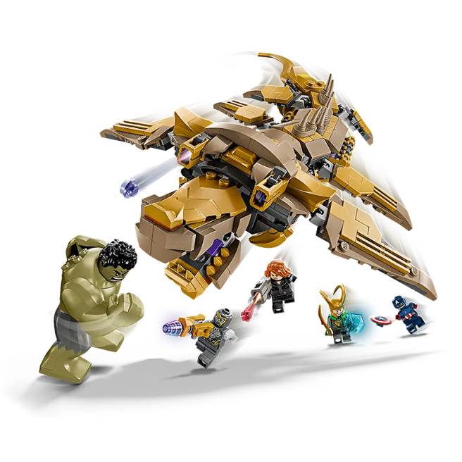 Конструктор LEGO Marvel Мстители против Левиафана 76290